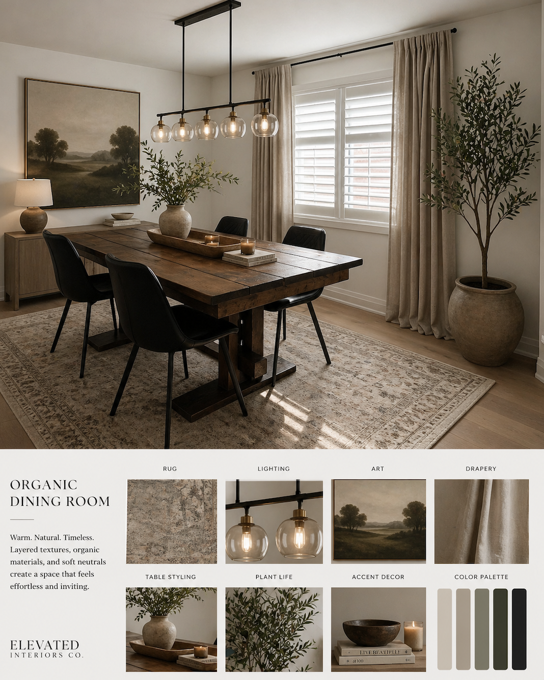Organic Dining Room